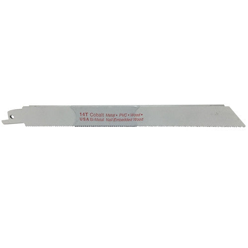 9" x .035" x 14T Bi-Metal Reciprocating Blade - 10 Pack