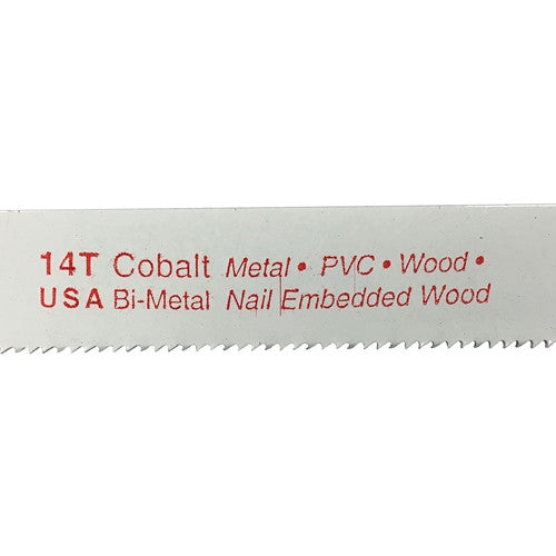 Bi-Metal Wood and Metal Cutting Reciprocating Saw Blade 14 teeth