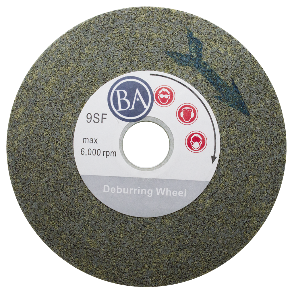 6" x 1" x 1" Convolute Deburring Wheel 9SF