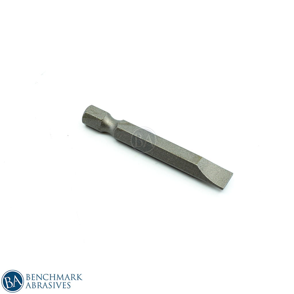 7mm x 2" Slotted Insert Bit - 10 Pack