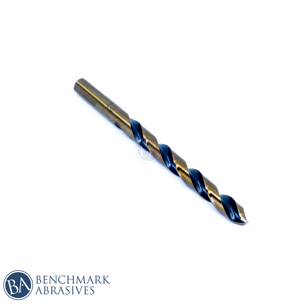 USA Made 23 64” HSS & Gold Jobber Length Drill Bits 6 Pack