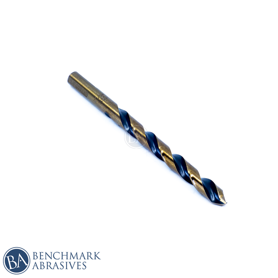 23/64” HSS Black & Gold Jobber Length Drill Bits - 6 Pack