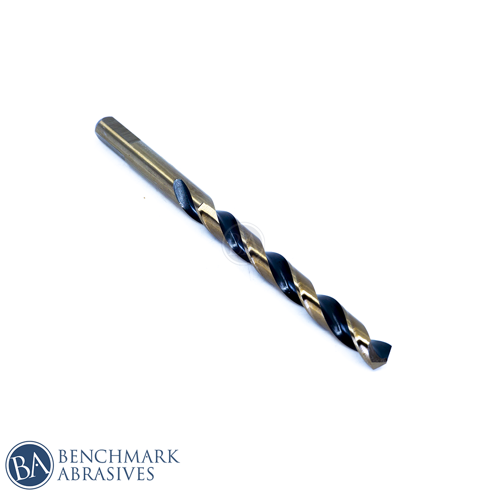 USA Made 5 16” HSS & Gold Jobber Length Drill Bits 6 Pack