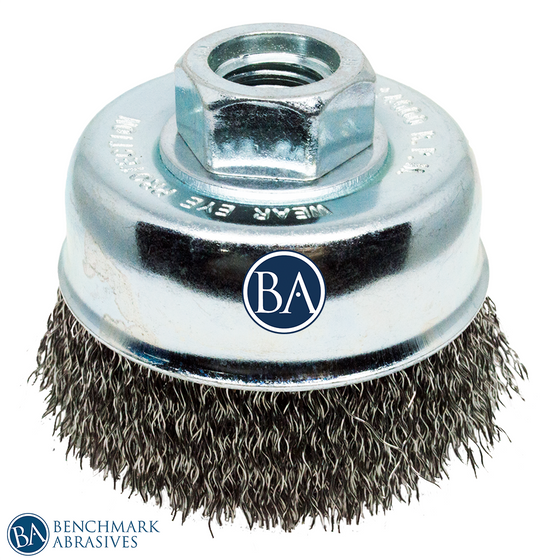 Stainless Steel Crimped Cup Brush 