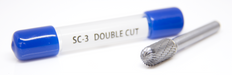 SC-3 Double Cut Radius End  Carbide Burr