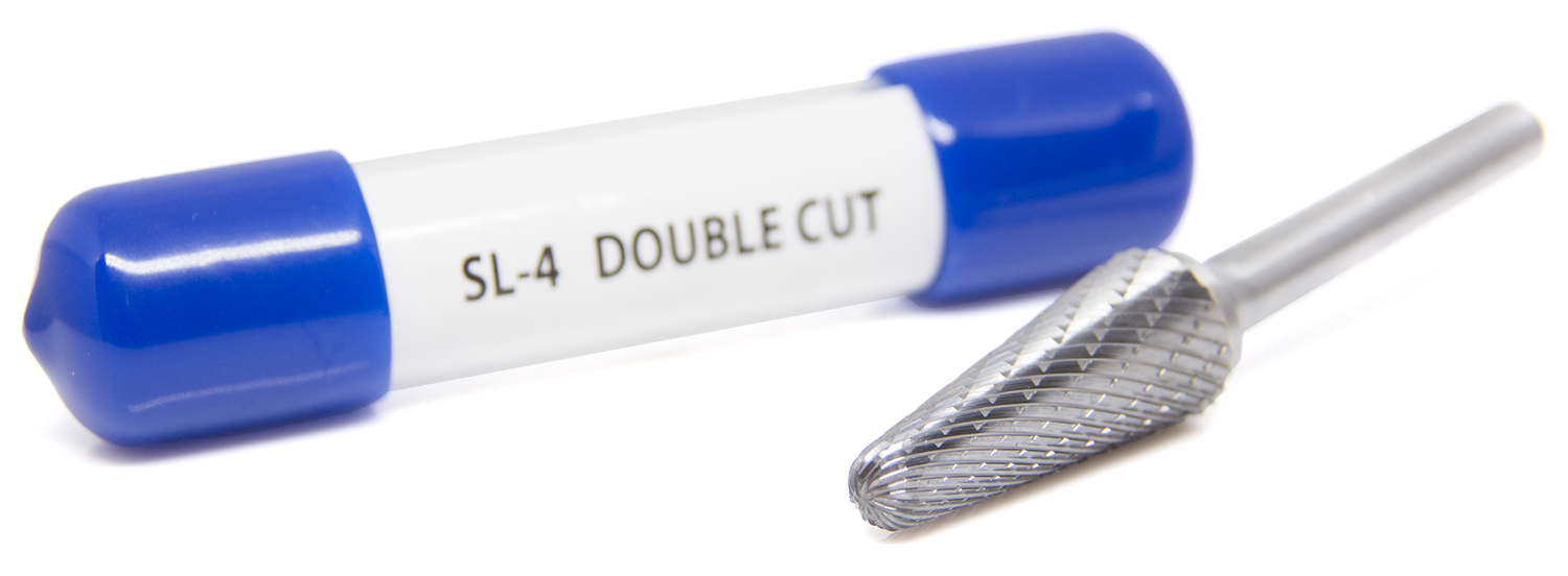 SL-4 Taper Shape Double Cut Carbide Burr