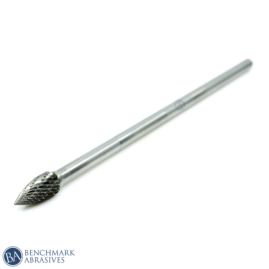 Pointed Tree Shape Carbide Burr For Cutting