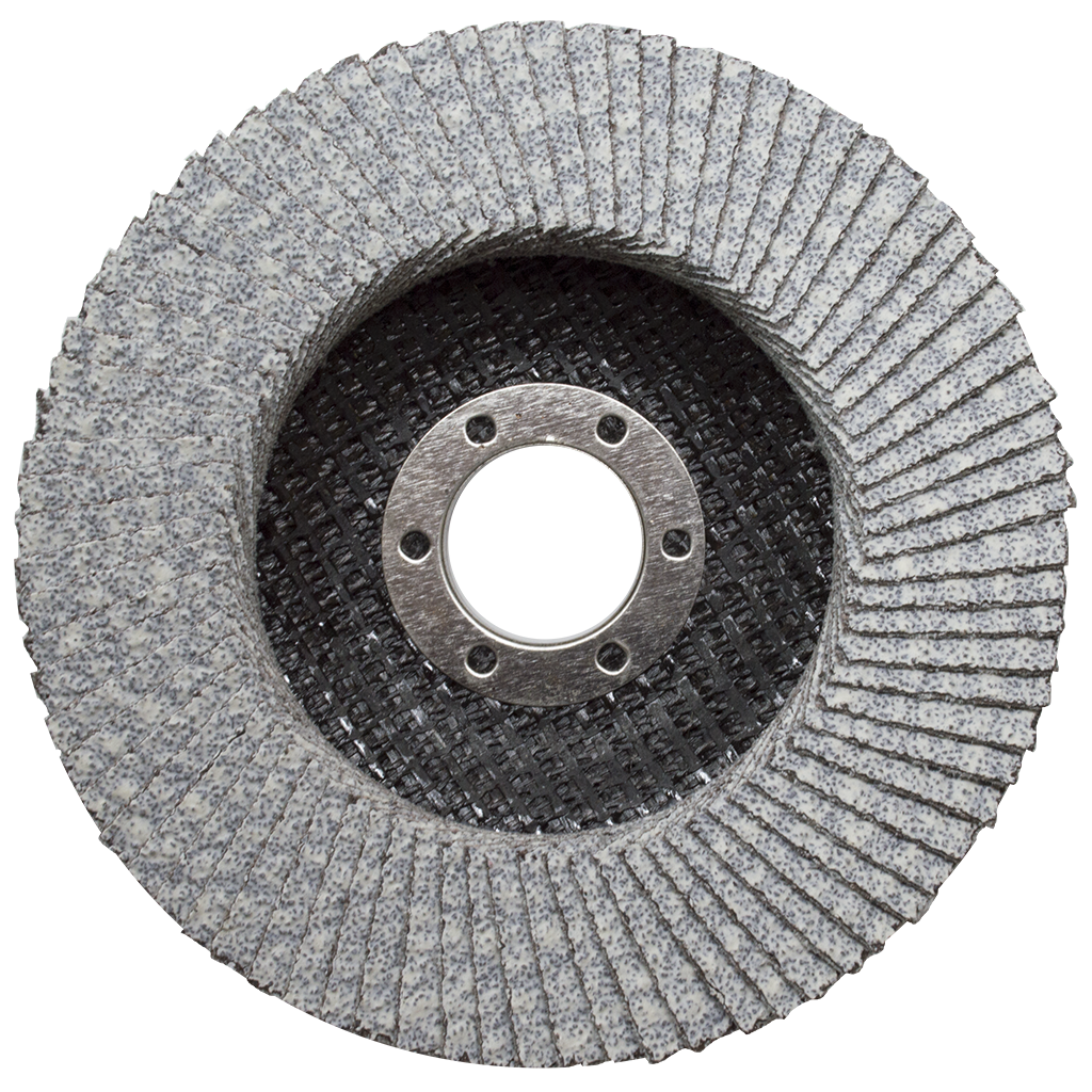 Flap Disc for Aluminum with Stearate Coating