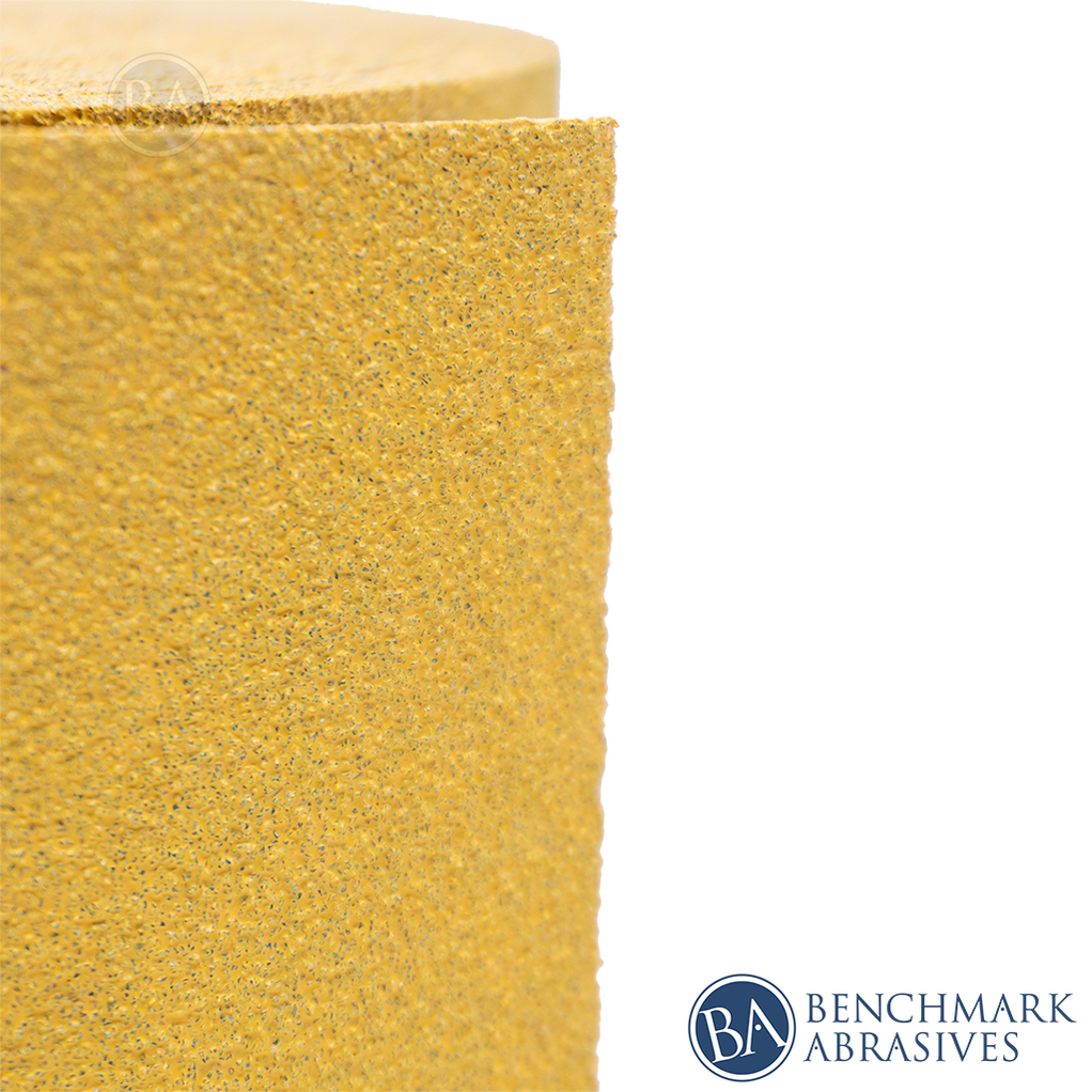 23/4" x 20 Yard (60 feet) Gold PSA Sanding Sheet Roll — Benchmark