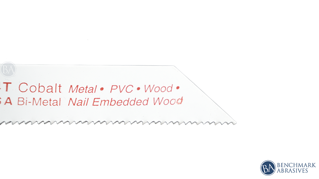Bi-Metal Recip Blade For PVC