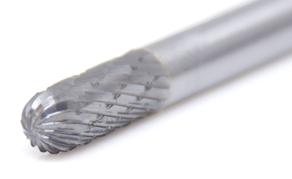 SC 1 Cylinder Shape Radius End Premium Tungsten Carbide Burr