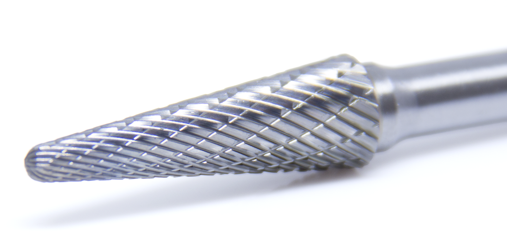 SL-3 Taper Shape - Radius Premium Tungsten Carbide Burr