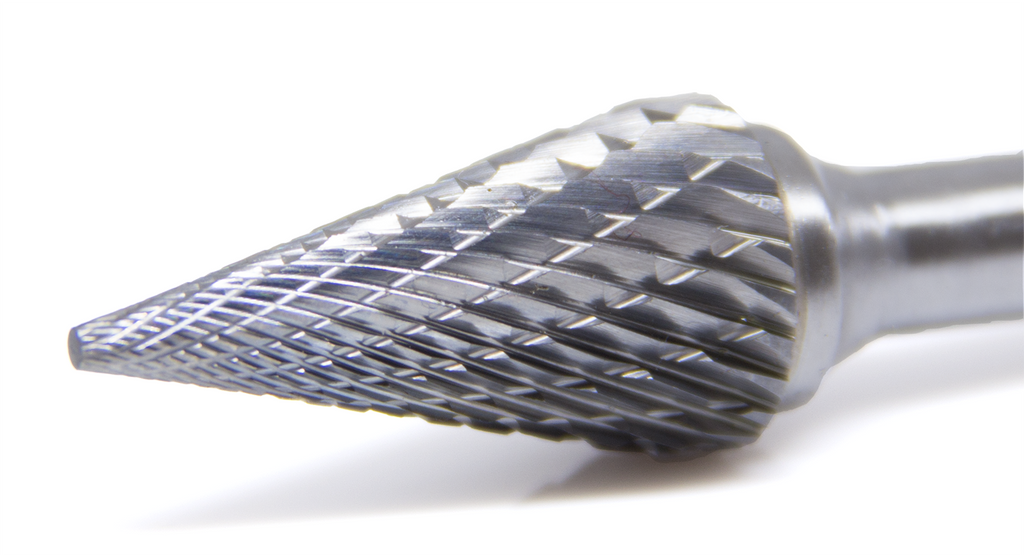 SM 5 Pointed Cone Shape Premium Tungsten Carbide Burr