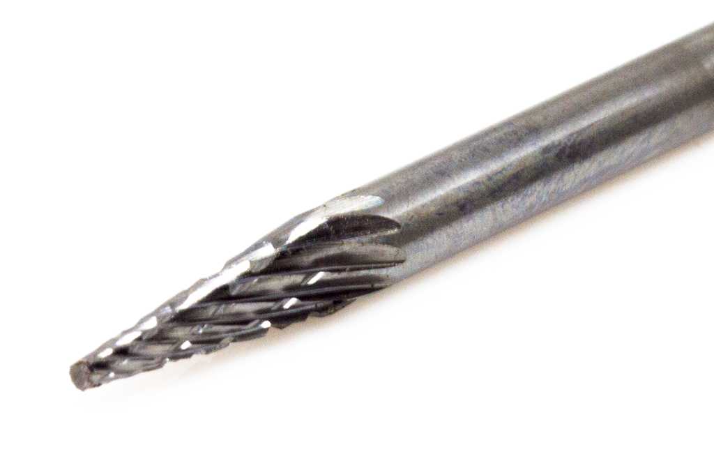 SM-42 Pointed Cone Shape Premium Tungsten Carbide Burr