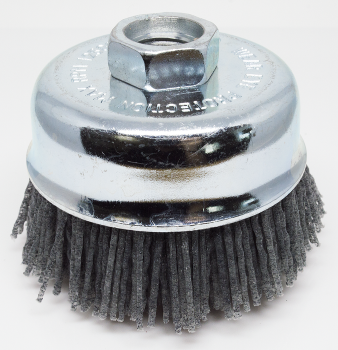 Knotted and Crimped Wire Cup Brushes - Benchmark Abrasives