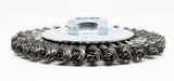 4 inch Carbon Steel Bristles Stringer Bead Wire Wheel