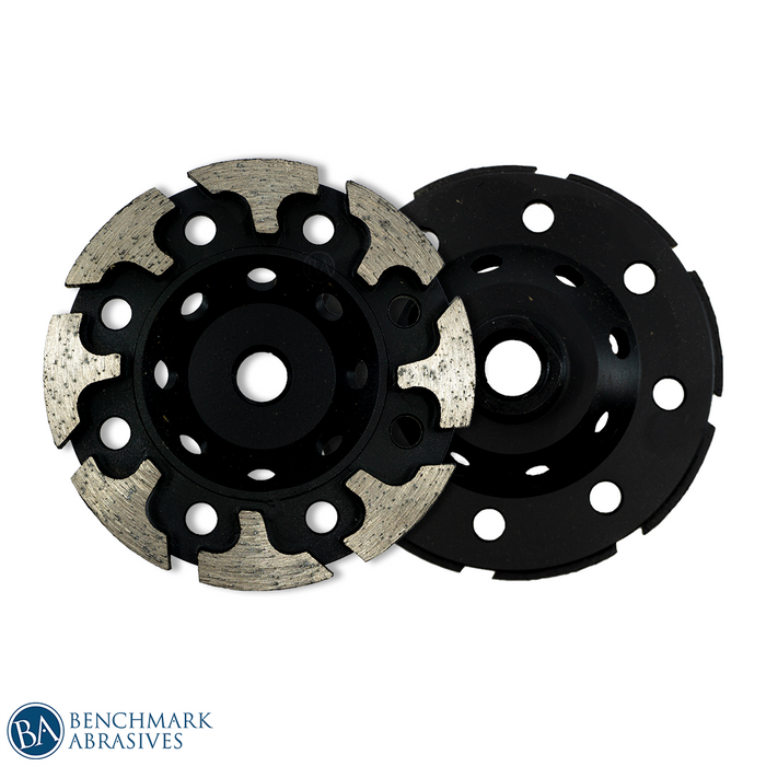 4 inch Threaded T-Type Diamond Grinding Cup Wheel