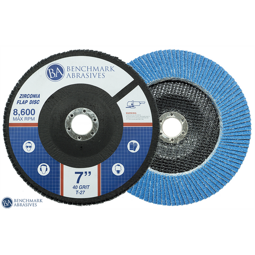 7" Zirconia Flap Disc