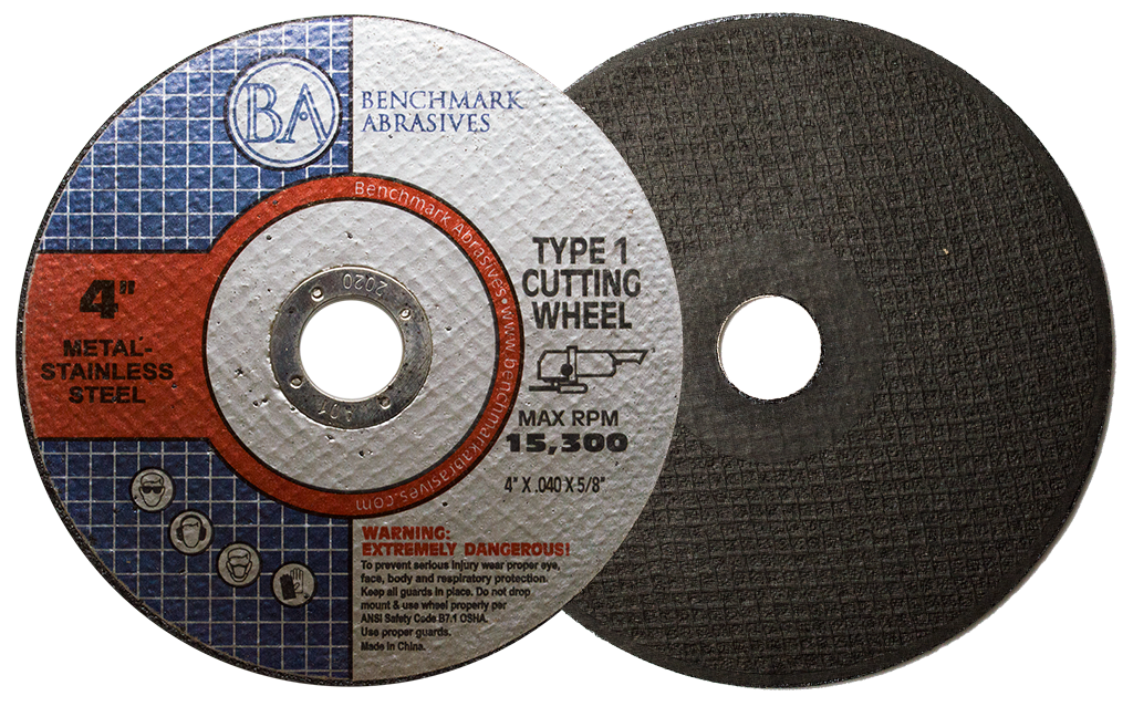 25-Pack 4x0.040x5/8 Thin Cut-Off Wheels – Metal & Stainless Steel Cutting Discs