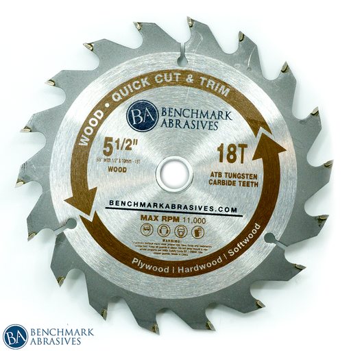 5-1/2 inch 18 Tooth TCT Saw Blade for Fast Cutting