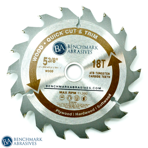 5-3/8 inch 18 Tooth TCT Saw Blade