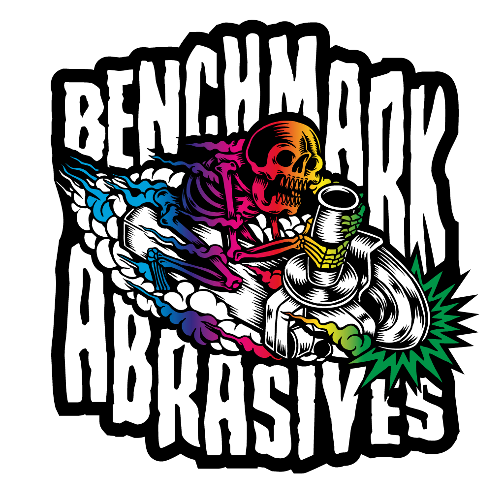 Benchmark Stickers Merchandise | Free Shipping — Benchmark Abrasives