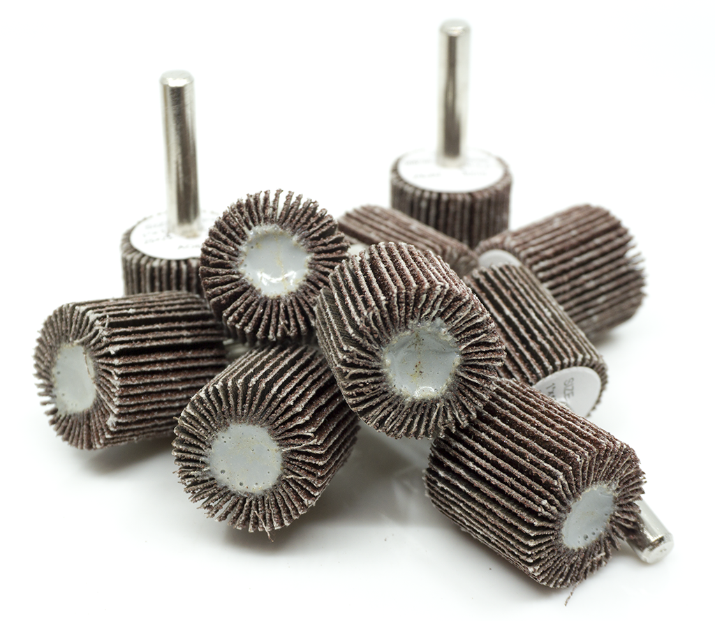 1" x 1" Aluminum Oxide Flap Wheel 10 pack
