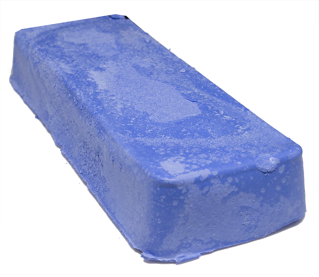 Blue Plastic Buffing Compound