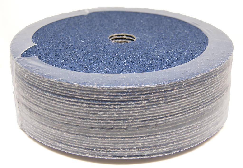 7" x 7 8" Zirconia Resin Fiber Disc 25 Pack