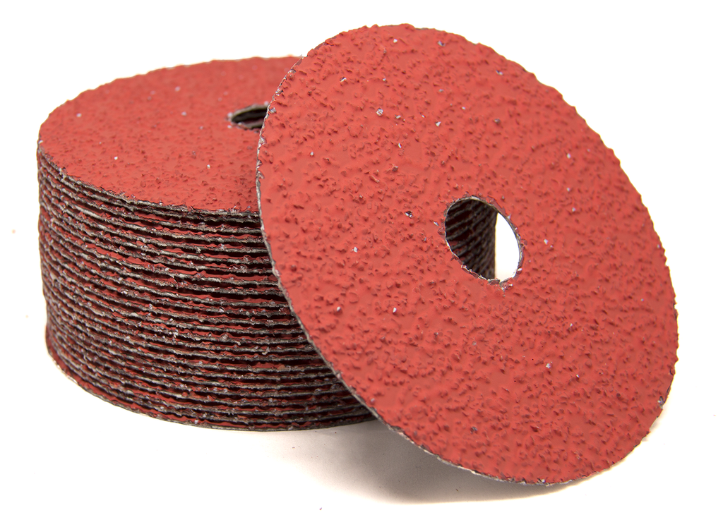 Ceramic resin fiber grinding disc
