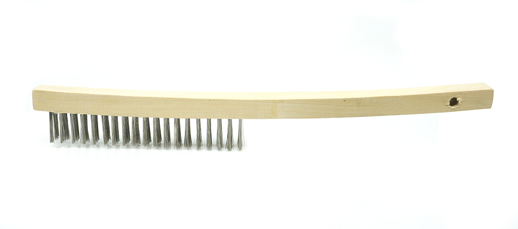13-3/4" Wire Scratch Brush for clean surfaces