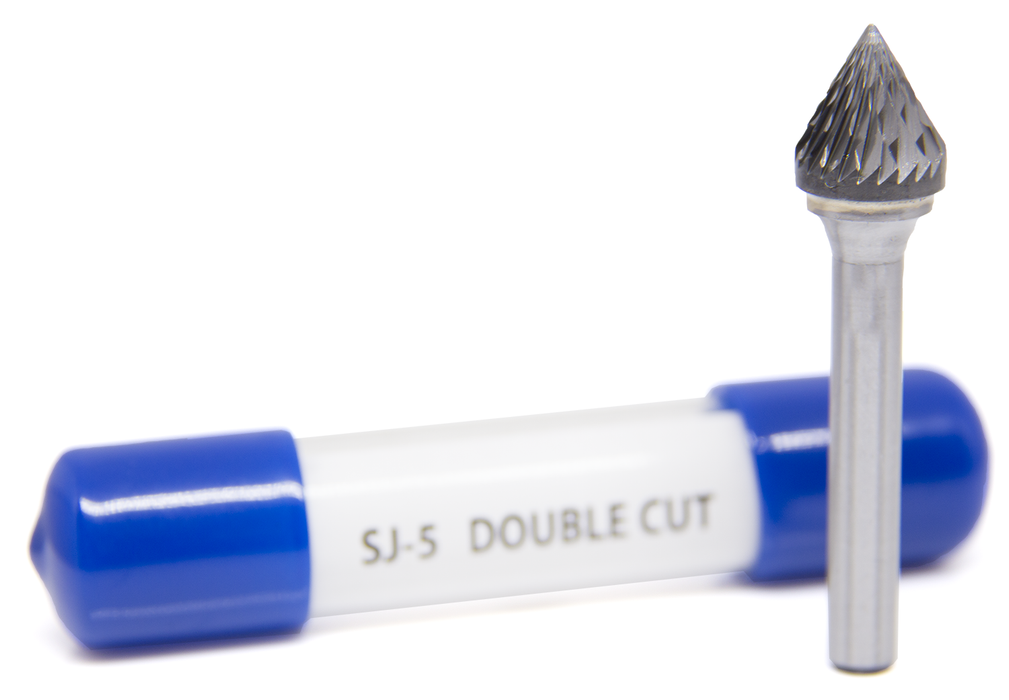 SJ-5 60° Countersink Double Cut Carbide Burr