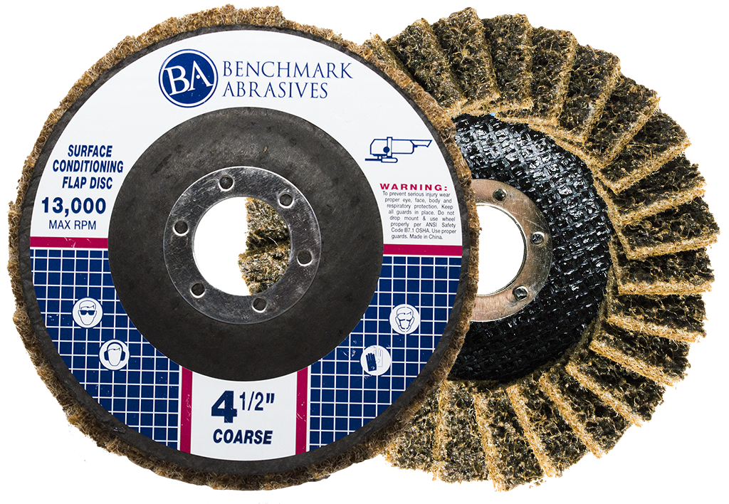4 1 2" x 7 8" Surface Conditioning Flap Disc Type 27