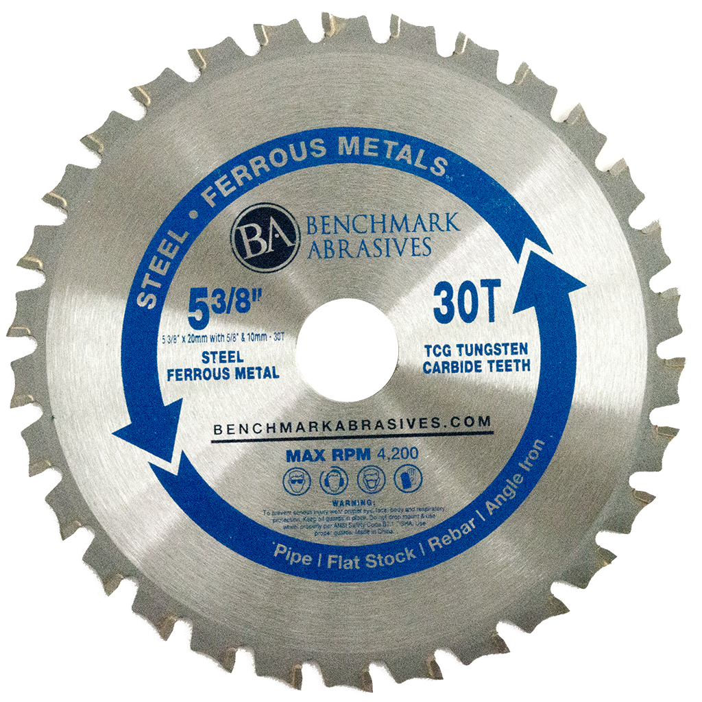 5 3 8" 30 Tooth TCT Saw Blade Steel Metal
