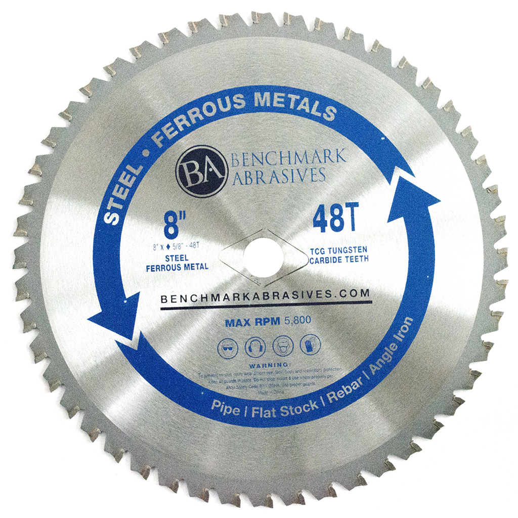 8 inch 48 Tooth TCT Saw Blade for Thin Steel