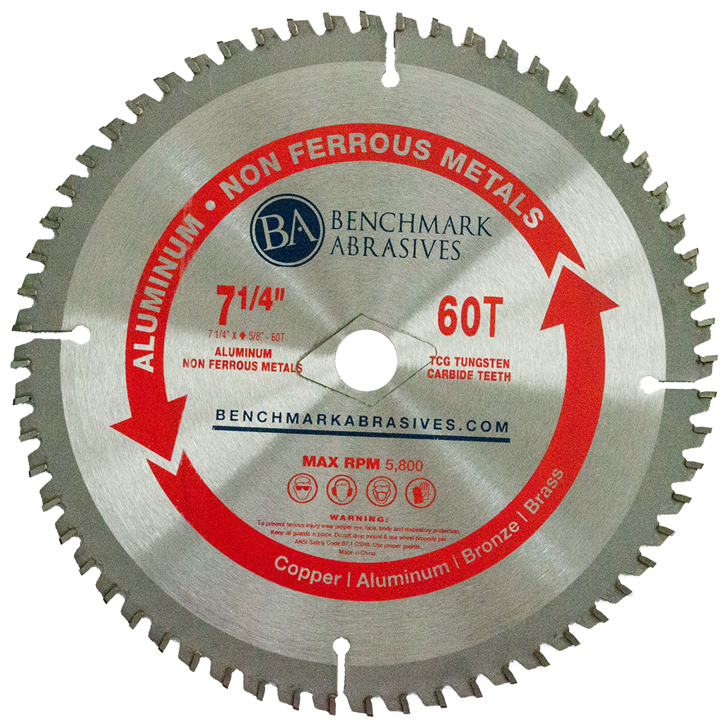 7 1 4" 60 Tooth TCT Saw Blade Aluminum
