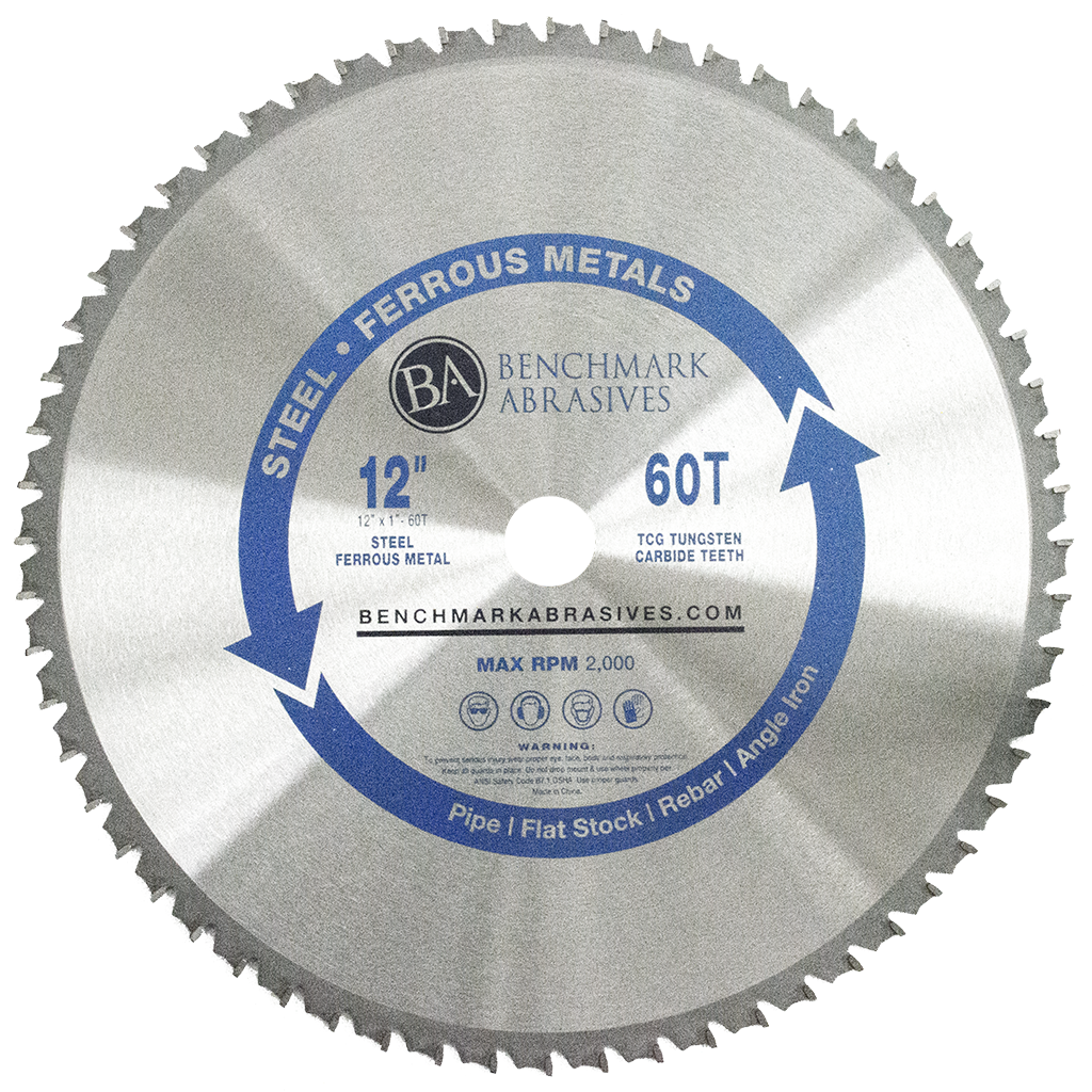 12 inch 60 Tooth TCT Saw Blade for Steel