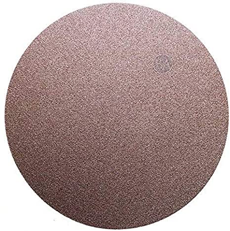 8" Cloth Backed Peel and Stick Aluminum Oxide PSA Disc - 10 Pack